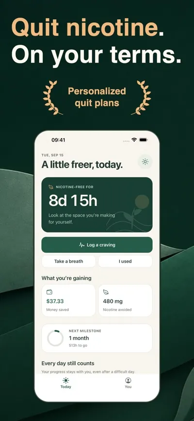 App screenshot of Ditch